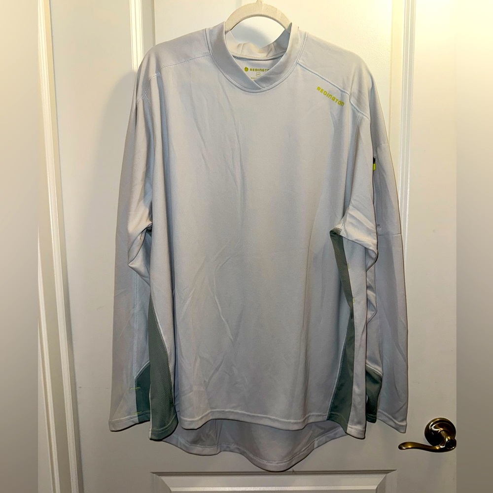 Redington Men's Gray Long Sleeve Shirt XXL